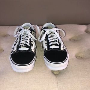 Black/white primary check old Skool